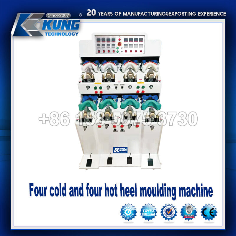 Semi automatic Shoe Making Machines SH 5A Integrated with Automatic Temperature Control Enhancing Operational Efficiency