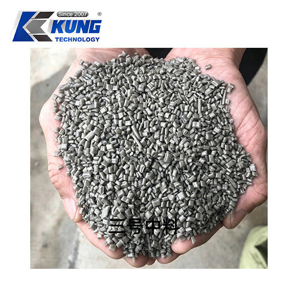 Chemical Products For Shoemaking Featuring Recycled Polyethylene Granules Produced Through Systematic Processing Methods