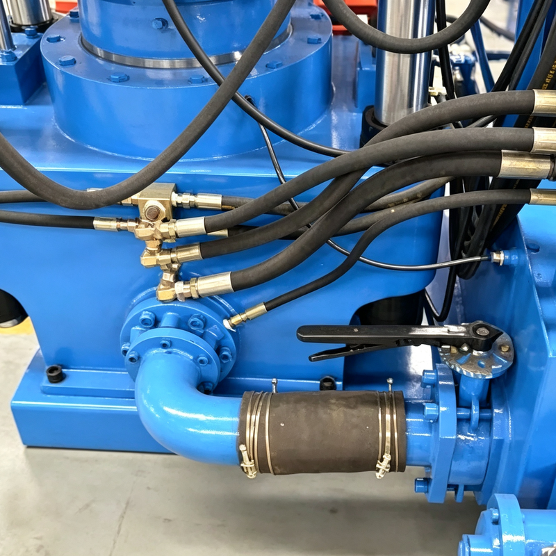 High-Efficiency Automatic Rubber Compression Molding Machine