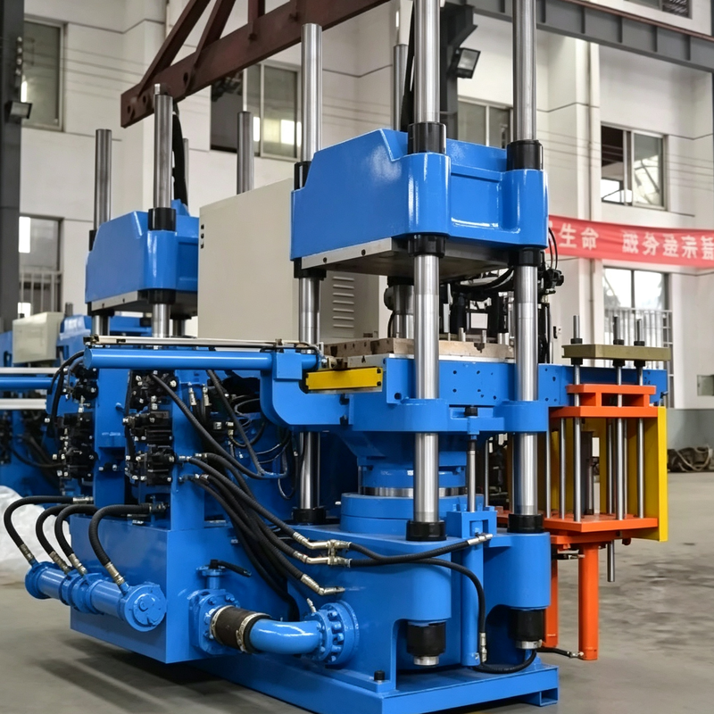 High-Efficiency Automatic Rubber Compression Molding Machine