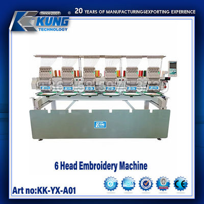 220v 6 Köpfe Stickmaschine für die Schuh-Vampir-Herstellung