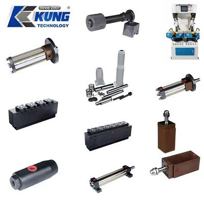 Hydraulische Armaturen und Zubehör für die Automatisierung von Schuhmaschinen
