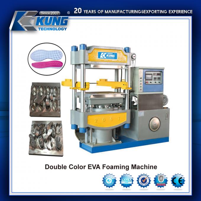 Doppelte Farbe EVA Foaming/Pressmaschine