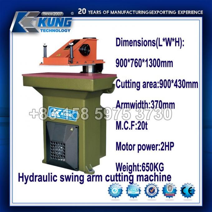 Hydraulische Schwingarm-Stanzmaschine-Schneidemaschine