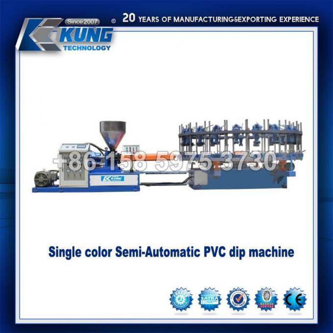 Halbautomatische 20 Stations-einzelne Farbe-PVC-BAD Einspritzungs-Maschine