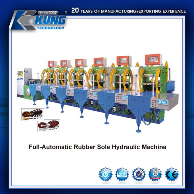 Voll-automatische Gummi-hydraulische Maschine Outsole