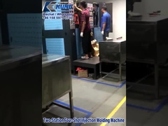 Zwei-Stationen-Vier-Schuss-Spritzgießmaschine