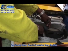 Zwei-Dichte-Gummi-Schuhmaschine mit direkter Vulkanisierung