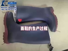 Regenstiefelformmaschine