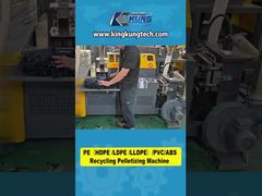 40–60 kg/h Kunststoff-Recycling-Granuliermaschine für PE, HDPE, LDPE, LLDPE, PVC und ABS
