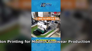 Präzisions-Siebdruckmaschine | Hochwertiger Druck für Schuhe und Schuhmaterialien